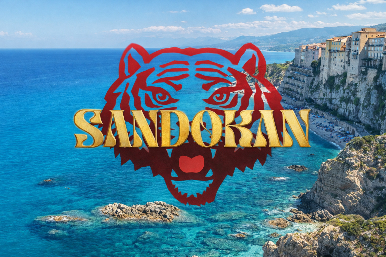 Sandokan girato in Calabria tra Tropea e Capo Vaticano